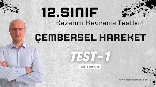 Çembersel Hareket1 12Sınıf Kazanım Kavrama Testi1  2025  AYT [upl. by Allisurd480]