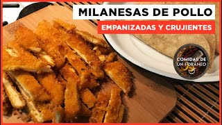 Como hacer milanesas  Milanesa de Pollo  Receta fácil [upl. by Ellivnarg]