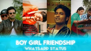 BOY GIRL FRIENDSHIP 💞 WHATSAPP STATUS TAMIL 💞💞 [upl. by Dera]