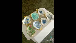 DIY Oyster Shell Ornaments decoupage oystershellart oystershellornaments handmadeprnaments [upl. by Adnawuj516]