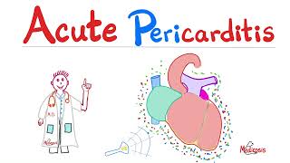 Acute Pericarditis Pericardial Effusions Dressler Syndrome — Cardiology Series [upl. by Yllim]