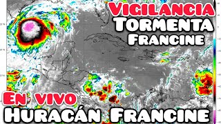 Se forma la tormenta Francine y hay vigilancia de huracán [upl. by Aelsel187]