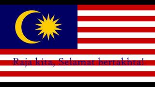 Malaysian National Anthem  Negaraku  Lyrics  translations in subtitles [upl. by Corbett279]