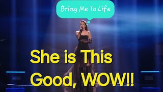 Abi Carter brings the magic singing quotBring Me To Lifequot by Evanescence  American Idol 2024 [upl. by Ahsinhoj9]