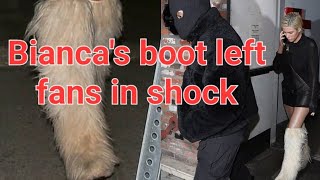 Bianca Censoris boot during her date with Kanye left fans in shock [upl. by Cleodel281]