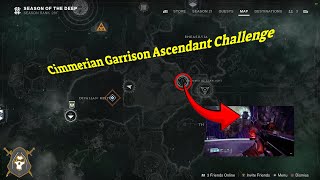 Cimmerian Garrison Ascendant Challenge time trial 3 minutes or less 12324 gaming destiny2 [upl. by Sateia]