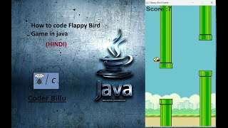 Flappy Bird Game in Java  Desktop Application One shot video [upl. by Sinnelg223]