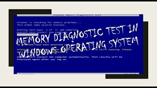 How to detect bad RAM with the windows Memory Diagnostic tool  Hindi [upl. by Esinal143]