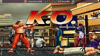 KOF 96 montero98 Vs StrifeONE  Play Date 9 Sep 24 [upl. by Adnilav]