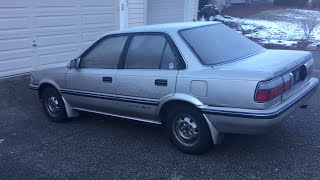 Toyota Corolla 4WD Diesel 1990 Manual CE950003215 2CIII diesel 135000km85000ml [upl. by Anirec346]