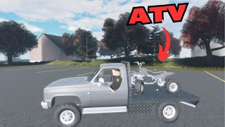 How To Put A ATV On A Truck Bed PT 2 American Plains Mudding Roblox [upl. by Aoh766]