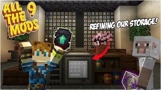 Sorting our Stuff with Refined Storage ◽️ All The Mods 9 EP6 [upl. by Gilletta]