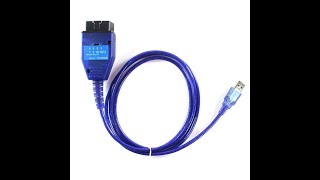 VAG KKL USB Interface OBD2 Car Diagnostic Cable FTDI Chip For Fat Ecu Scan Tool 4 Way Switch [upl. by Dahle]