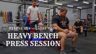 Heavy Bench Press Session [upl. by Grethel101]