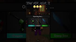 Unboxing leaf… roblox mm2 murdermystery robloxedit funny robloxmm2 funnygames [upl. by Eelimaj608]