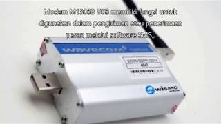 Sekilas Tentang Modem GSM Wavecom M1306B [upl. by Hazen]