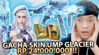 NEKAT TOP UP SENILAI 24 JUTA  GACHA SKIN UMP GLACIER BARU LEBIH KEREN DARI SKIN M4  PUBG MOBILE [upl. by Pomfrey]