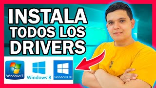 ✅ Como DESCARGAR y ACTUALIZAR DRIVERS en Windows 108187  2021 [upl. by Robillard]