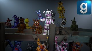 Gmod FNAF  FNAF On A Bridge Part 5 [upl. by Evaleen]