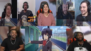 CHUUNIBYOU DEMO KOI GA SHITAI EPISODE 1 REACTION MASHUP [upl. by Ammej]