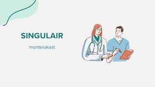 Singulair montelukast  Drug Rx Information [upl. by Anigriv]