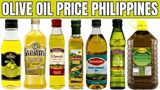 Olive Oil Price Philippines 2025  250ml 500ml 1 Liter 5L [upl. by Anse996]