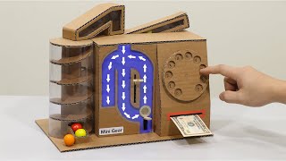 Build My Personal 3 in 1 Machine  Saving Cash  Saving Coin  Gumball Vending Machine [upl. by Atteloj]