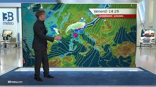 Previsioni meteo Video per venerdì 23 febbraio [upl. by Ahsiym457]