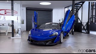 🚀 MCLAREN 600LT SPIDER  BURTON BLUE [upl. by Nnaeus]