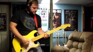 Blink 182  Adams Song  Guitar Cover with Baritone Strat [upl. by Anialed]