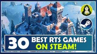 30 Best RTS Games on Steam  2 FREE [upl. by Martino143]