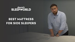 Best Mattress for Side Sleepers  Mancinis Sleepworld [upl. by Thurlow330]