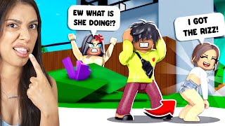 I WENT UNDERCOVER and CAUGHT MY SISTER ONLINE DATING 😱 Roblox [upl. by Ianteen]