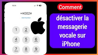 Comment désactiver la messagerie vocale sur iPhone  Comment désactiver la messagerie vocale iPhone [upl. by Ruosnam417]