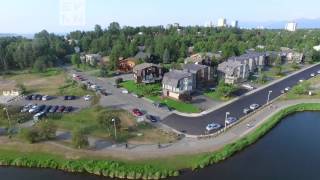 Tony Knowles Coastal Trail by Drone [upl. by Nais]