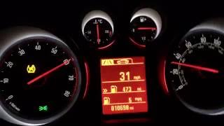 2016 Vauxhall Opel Astra 14 100bhp 060 Acceleration [upl. by Tufts]