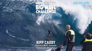 Kipp Caddy at Shipsterns  Aquamar Wipeout Entry in the SURFER Big Wave Challenge 2024 [upl. by Bohman871]