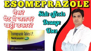 Esomeprazole 20 mg  Esomeprazole capsules  Neksium capsule uses side effects dose [upl. by Dosh736]