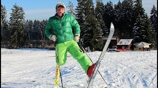 TrickskiFahrer zeigt seine Tricks am Hohen Gras [upl. by Maretz]