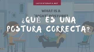 ¿Qué es una postura correcta [upl. by Wallace]