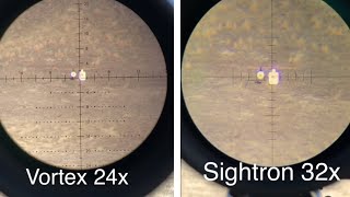 Scope Zoom Compared at 1 mile 1000 and 500 Yards [upl. by Schilit]