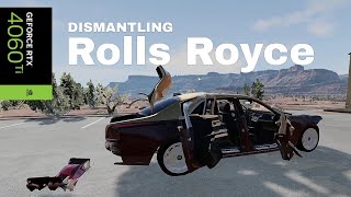 Elegance in Ruins Witness the Rolls Royce Face Total Destruction in BeamNG [upl. by Eellah]