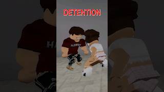 The secret of school detention  😱 roblox brookhaven [upl. by Sirhc604]