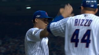 Baez starts intelligent double play in 6th [upl. by Stan]