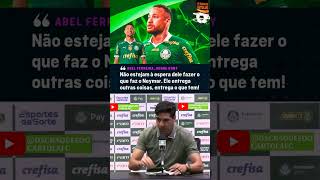 Abel Ferreira fala de Neymar Rony [upl. by Arnaldo492]