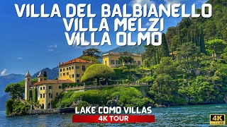 TOUR OF LUXURY VILLAS OF LAKE COMO ITALY 🇮🇹 [upl. by Calendra]