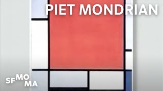 Piet Mondrian Painting and dancing [upl. by Ynohtnad]