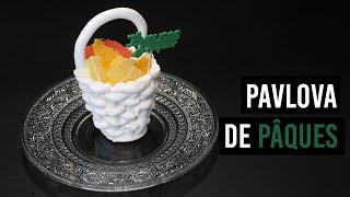 🍰 PAVLOVA DE PÂQUES EN PANIER 🍰 [upl. by Aniweta885]