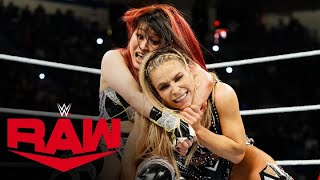 Natalya vs IYO SKY — Queen of the Ring Tournament Match Raw highlights May 6 2024 [upl. by Acirretahs517]