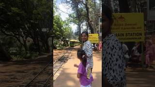 Ooty Mini Train Station 🚆 toytrain ooty travel [upl. by Kerk]